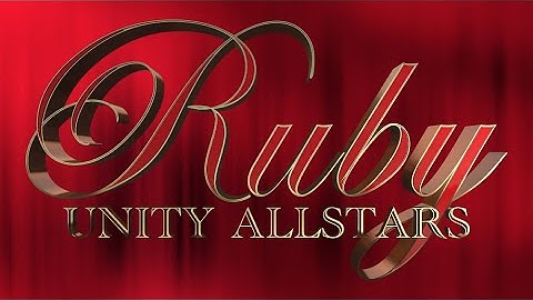 Unity AllStars Ruby 2021-2022