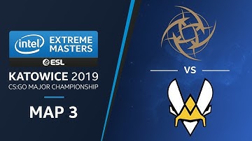 CS:GO - NiP vs. Vitality [Mirage] Map3 Ro5 - Legends Stage - IEM Katowice 2019