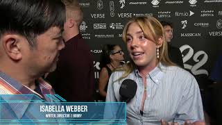 Isabella Webber Carpet Interview for Bobby