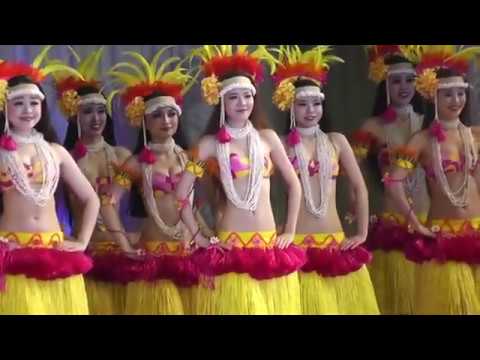 '20 タヒチアンダンス Tahitian Dance オテア Ote'a フラガール スパリゾートハワイアンズダンシングチーム Hula Girls