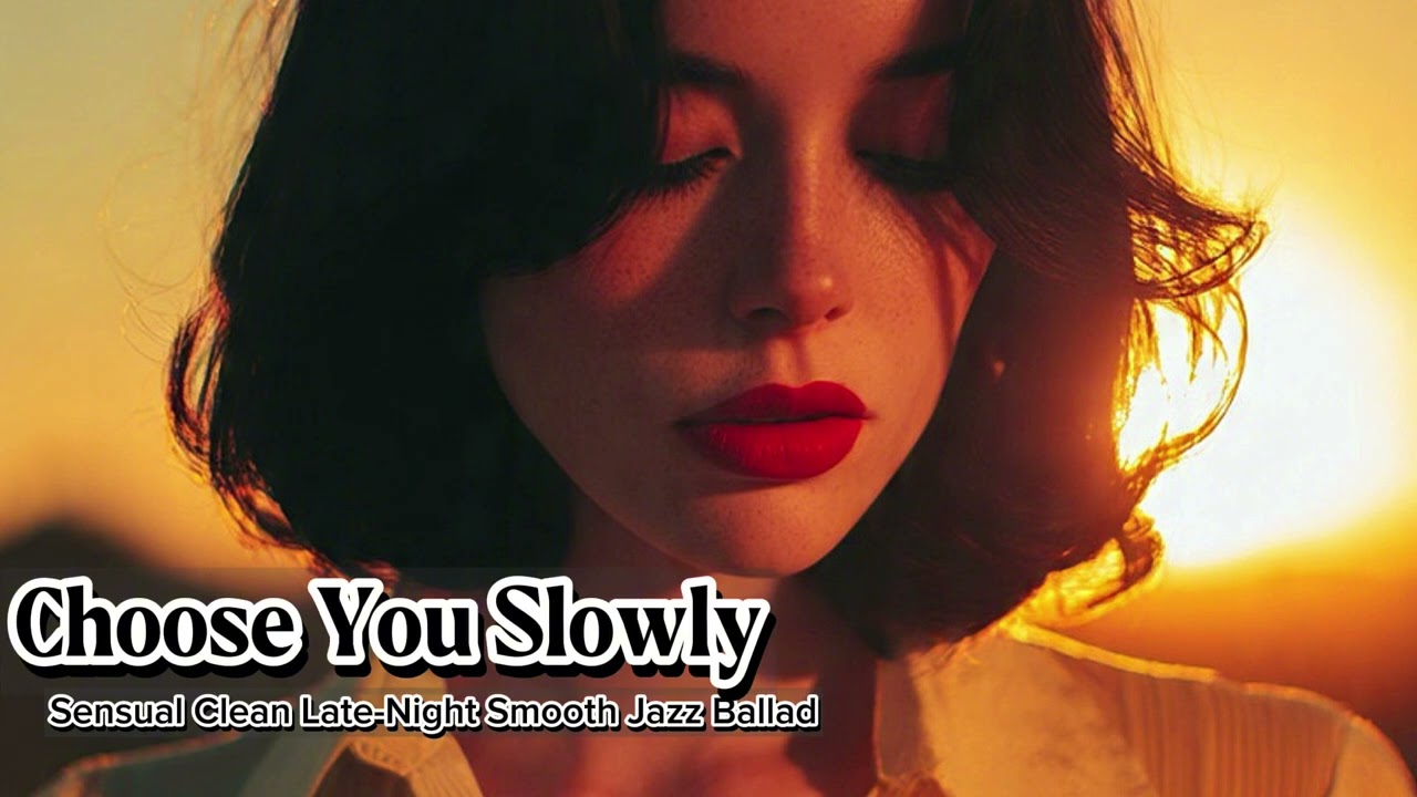 I Choose You Slowly | Sensual Clean Late-Night Smooth Jazz Ballad