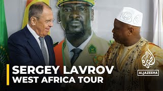 Russian FM Lavrov begins West Africa tour to strengthen ties