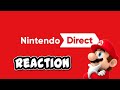 Nintendo Direct Partner Showcase Live Reaction!