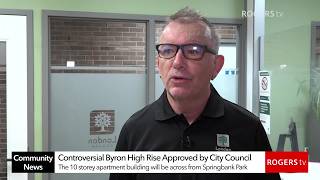 City Council Approves Controversial High Rise in Byron | Rogers tv