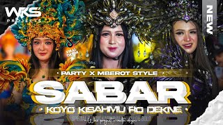 DJ SABAR -SADEWOK-DUH SAYANG NGAPUNTENE SAESTU ‼️PARTY X MBEROT STYLE BASS NJEJEK