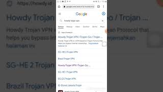 Cara membuat config Trojan-Go Sagernet lewat Howdy trojan vpn... screenshot 2
