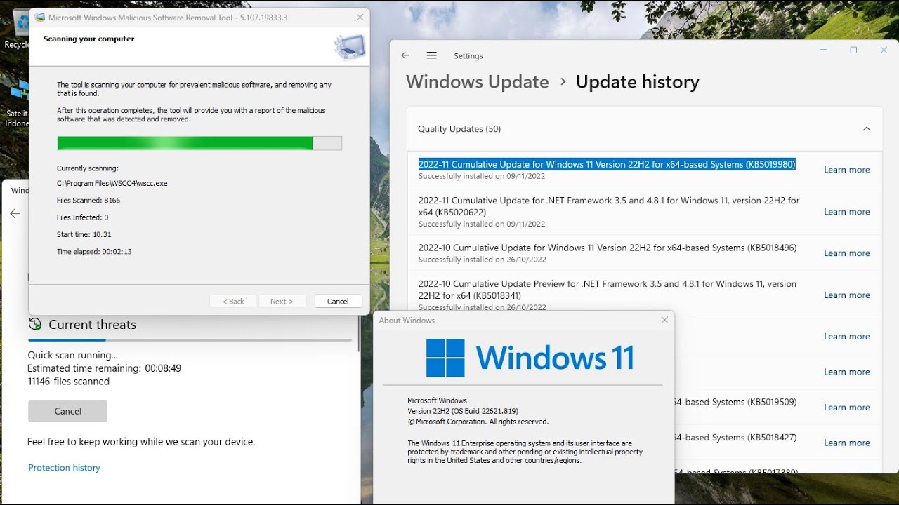 202211 Cumulative Update for Windows 11 Version 22H2 for x64based