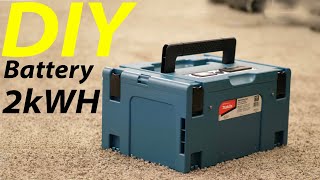 Stackable Tool Box Battery Build Project