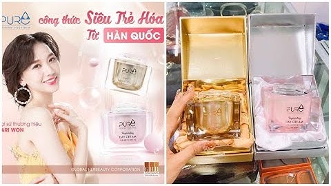 Kem Mộc Qua Pure Từ Hàn Quốc - Hồi Sinh Làn Da Căng Mịn