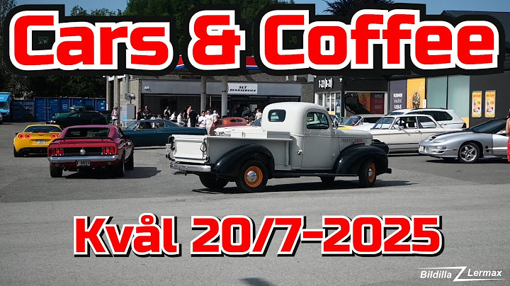 Cars & Coffee Kvål - 20 July 2025 -  Car meet - Bildilla Magasin
