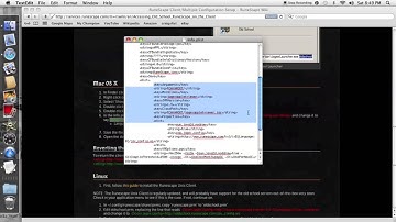Old School Runescape Client Tutorial/ Login problem (Mac)
