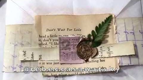 diy translucent envelope 1#