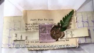 diy translucent envelope 1#