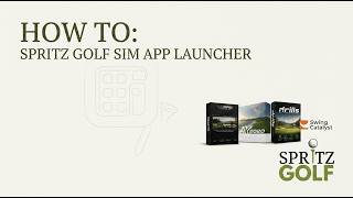 Spritz Golf: Cara Menggunakan Peluncur Aplikasi Sim Spritz Golf screenshot 1