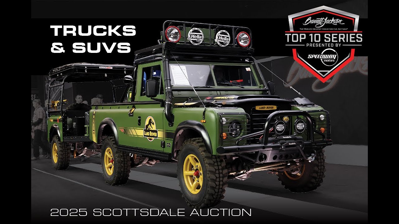 Top 10 Trucks & SUVs at Barrett-Jackson’s 2025 Scottsdale Auction - BARRETT-JACKSON TOP 10