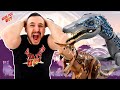 Папа Роб в Мире Юрского периода! - Лучшие приключения в LEGO JURASSIC WORLD - Сборник 13+