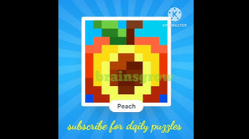 Nonogram Color daily challenge 17 july 2023 - Easy - solution / answer / how to solve #brainsgrow