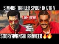 Simmba trailer spoof in gta v   ranveer singh  ajay devgn  wackdance gaming