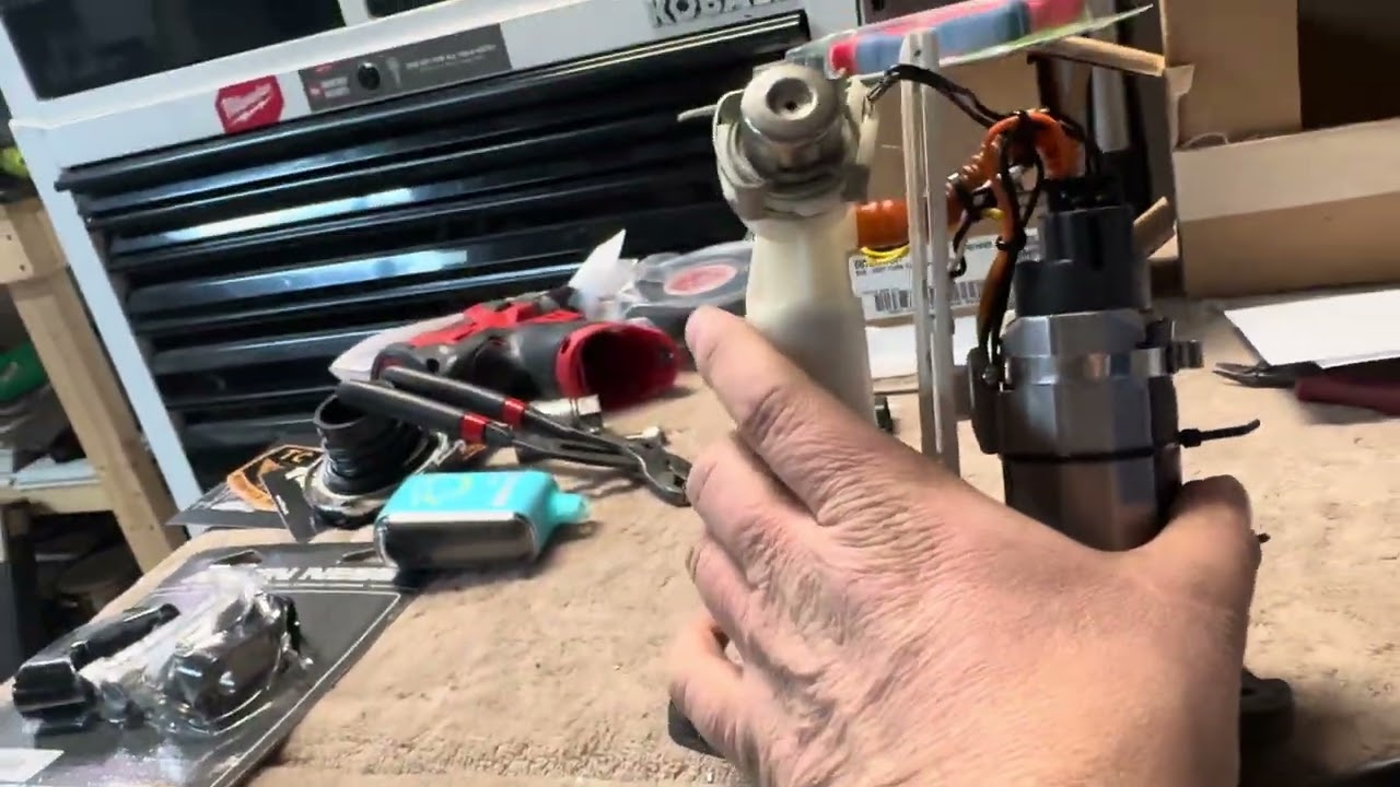 Sportster Fuel Level Kit Install (Fuel Pump Portion)