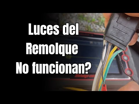 Video: ¿Por qué no funcionan las luces de marcha en mi remolque?