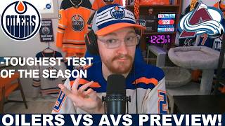 Pre-Game Report: Edmonton Oilers vs Colorado Avalanche