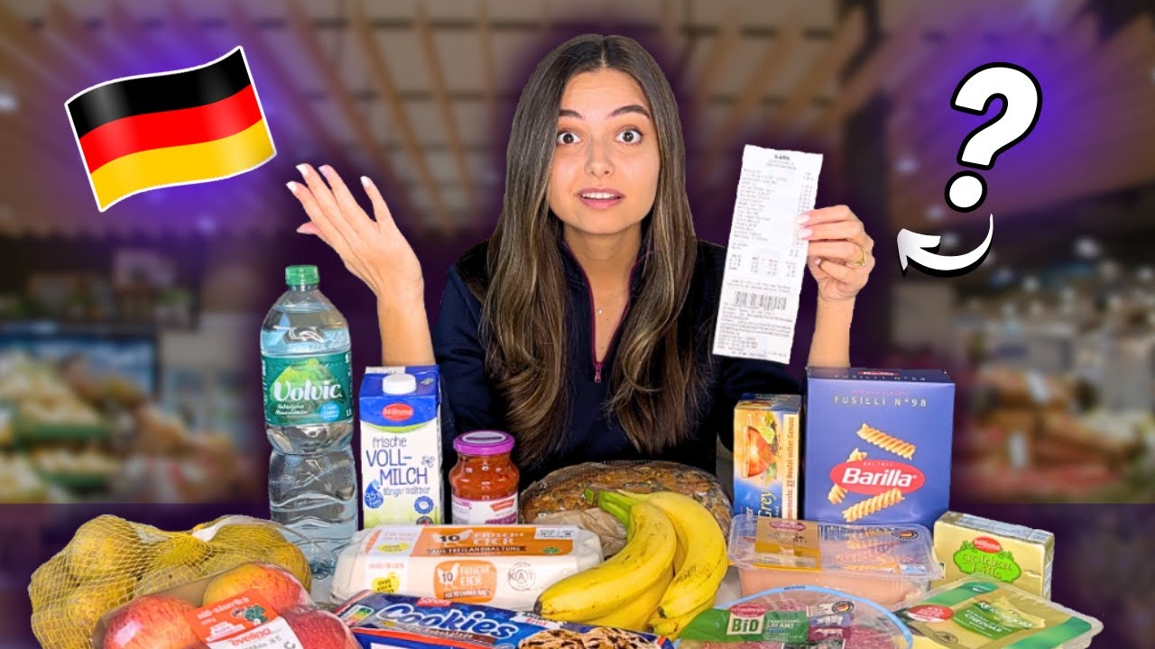 BUDGET GROCERY HAUL in GERMANY 🛒 GROCERY PRICES at Lidl Is Germany
