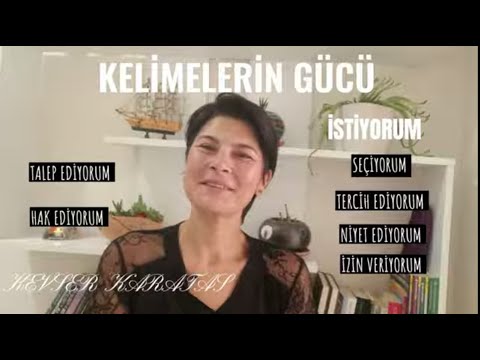 TALEP EDİYORUM / SEÇİYORUM / HAKEDİYORUM / İSTİYORUM NE DİYECEĞİMİZİ ŞAŞIRDIK :)