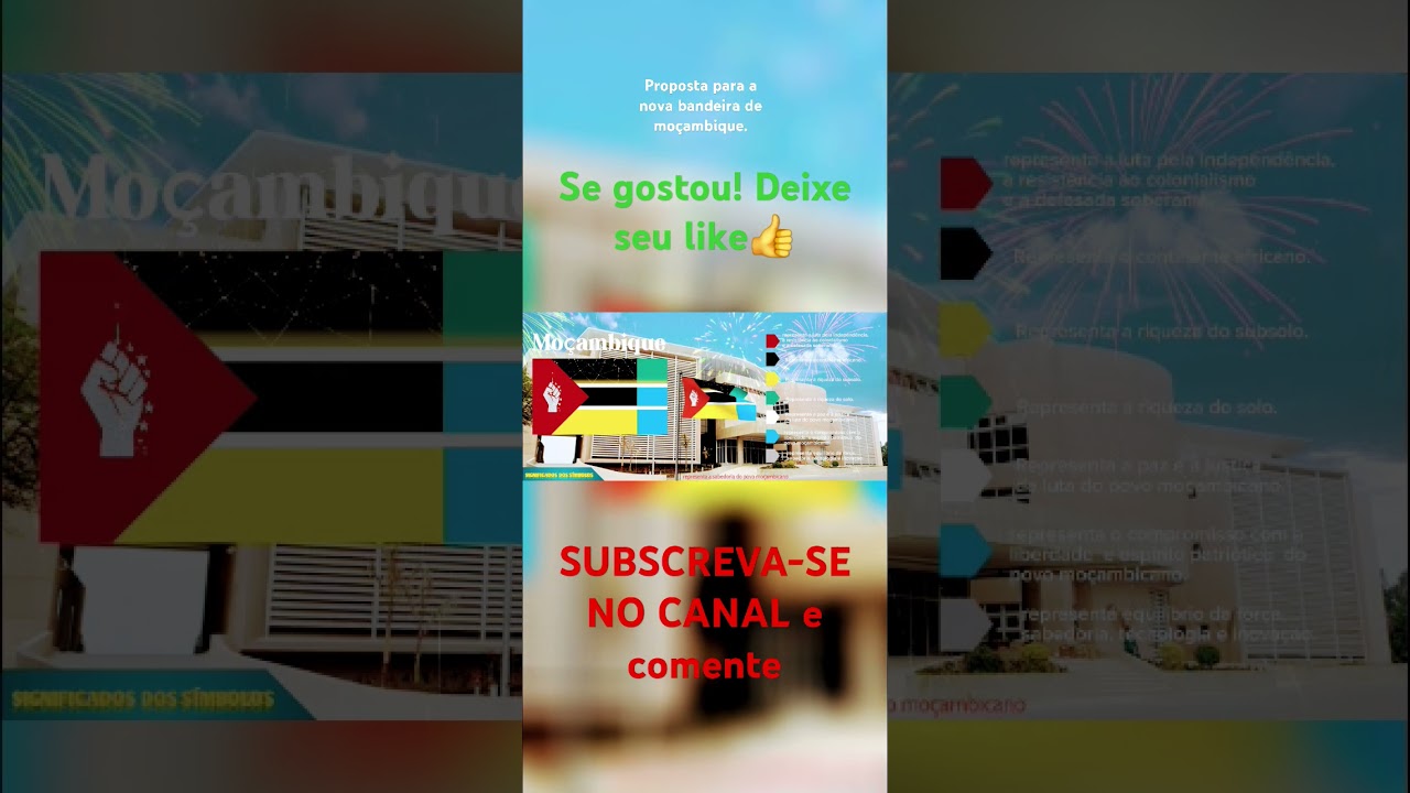 Vencedor? Nova bandeira de moçambique. #CONCURSOBANDEIRAMOZ