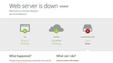 Fix GameStop website servers is down | Error Code 521 | gamestop bad gateways error code 502 |