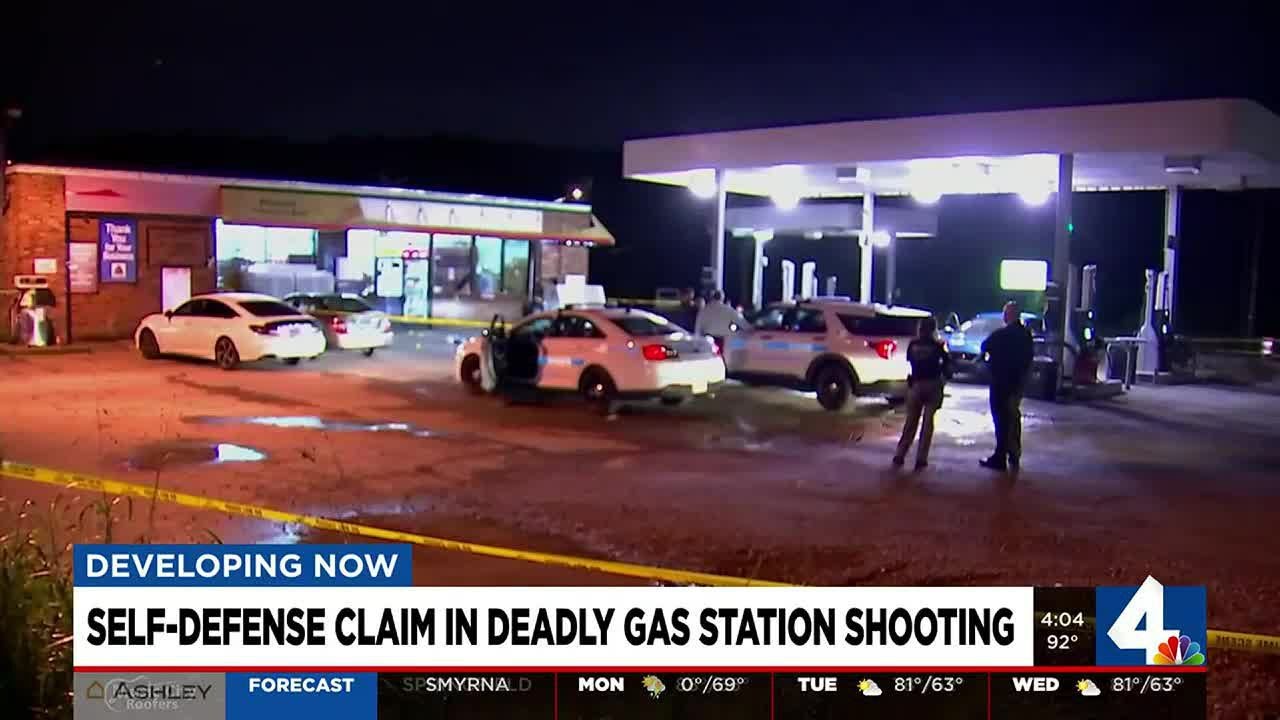 Self-defense claim in deadly gas station shootout in Nashville - YouTube
