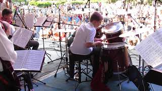 Caravan - Duke Ellington - Drummer Daniel Varfolomeyev and  Orchestra "Little Band" - Drum solo