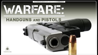 Handguns and Pistols - Warfare Combat Guns Gunfire Gunshots Bullets Glocks AAA Sound Effects Library