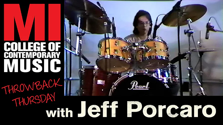 Jeff Porcaro Throwback Thursday from the MI Vault