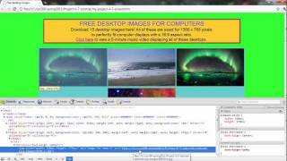 Finishing and testing HTML using Kompozer (Part 3 of 3)
