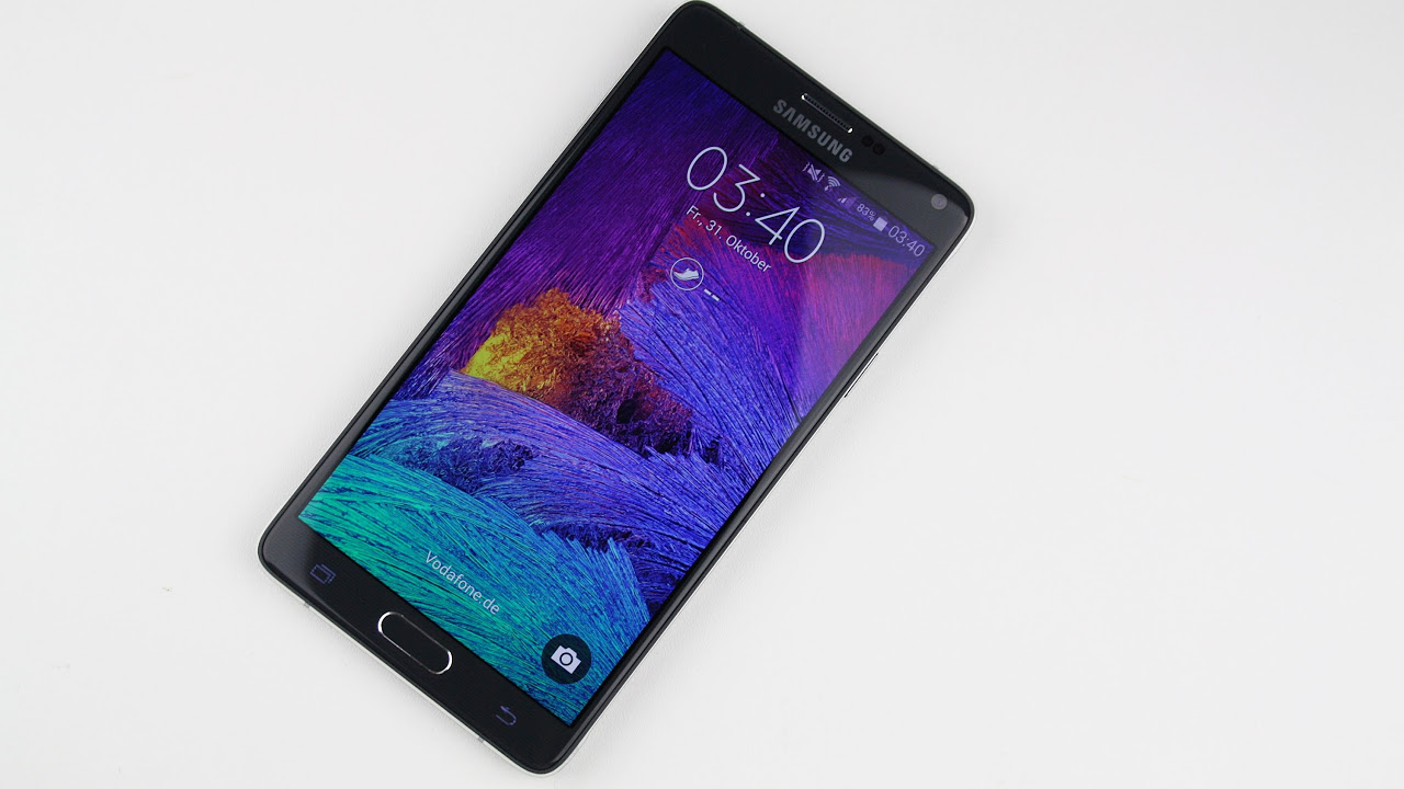 Update Samsung Galaxy Note 4 Unboxing deutsch