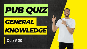 Virtual Pub Quiz General Knowledge Quiz 2023