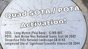 SOTA and POTA Activation - Long Myned - Pole Bank - 12/10/25