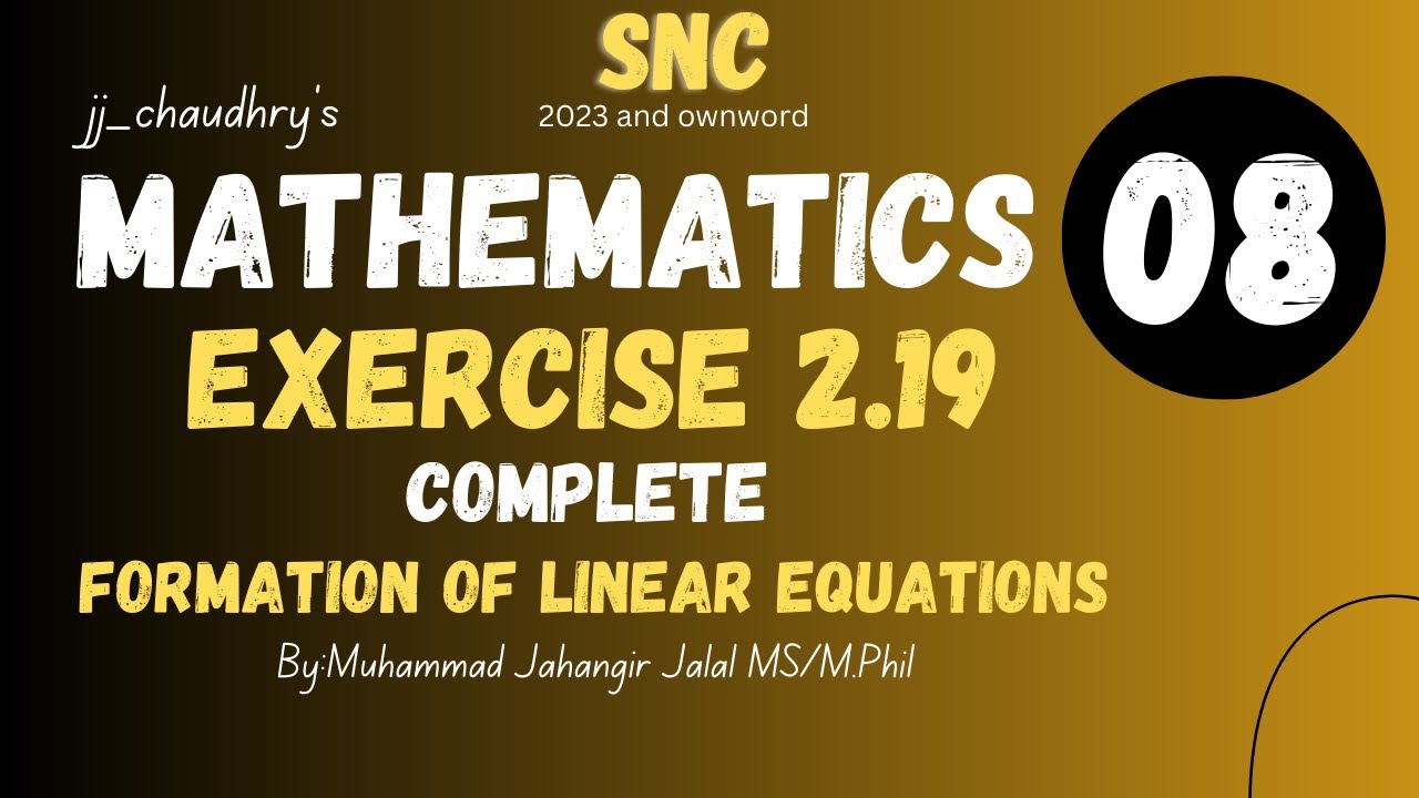 Cracking the Code: Making Linear Equations from Statements | Grade 8 ...