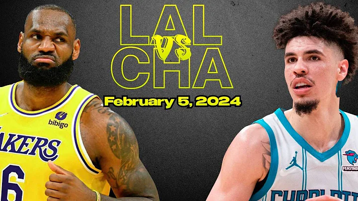 LA Lakers vs Charlotte Hornets Best Game Highlights - February 5, 2024 | 2023-2024 NBA