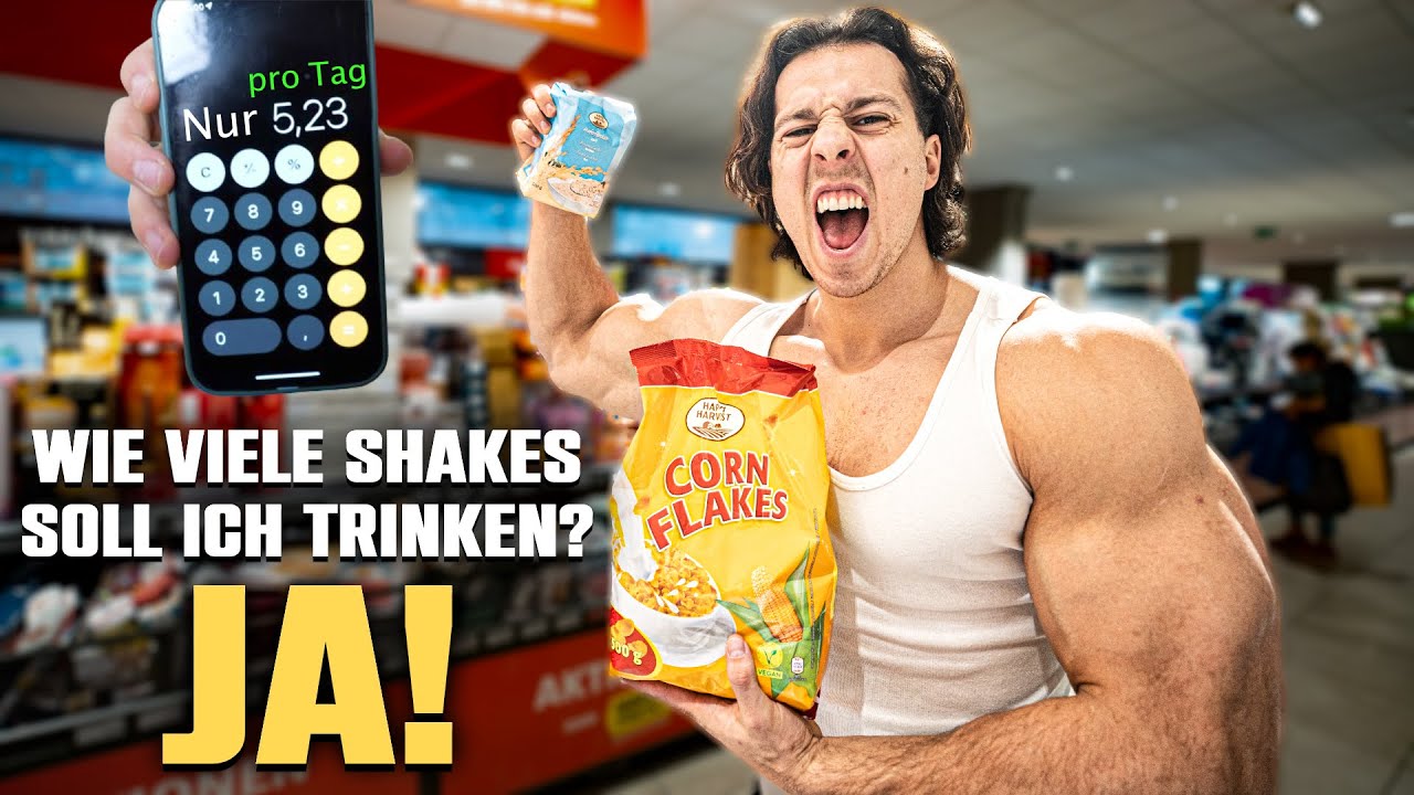 Der Ernährungsplan vom Coach ist da! Ich muss erstmal einkaufen..