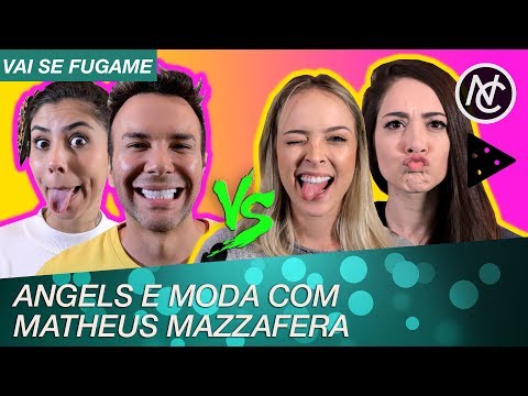 MATHEUS MAZZAFERA NO VAI SE FUGAME DE VICTORIA'S SECRET - Dia de Vai Se Fugame no Nosso Canal, e a gente recebe o Matheus Mazzafera pra provar se ele entende TUDO dos fashion shows e angels da Victoria's Secret.