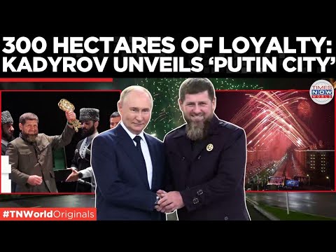 Chechnya Unveils Massive Putin City On Russian President S 73rd Birthday Ramzan Kadyrov 