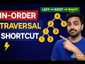In-Order Traversal Shortcut | Binary Tree Made Easyvideo 2