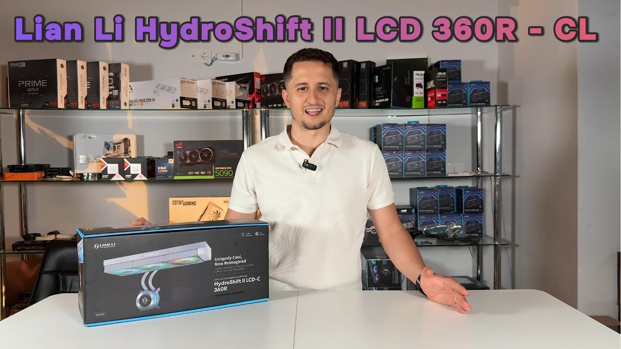 Lian Li Hydroshift II LCD C 360 CL Sıvı Soğutucu Video İnceleme