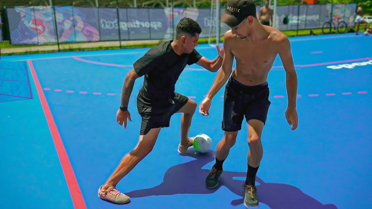 JOGAMOS DEMAIS ESSE DIA! *quase não saímos da quadra* 😱 - RACHÃO