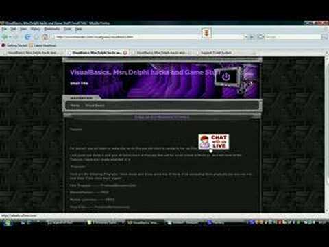 VisualGuru VisualBasics Hack,Program Page (vb)