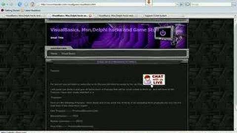 VisualGuru VisualBasics Hack,Program Page (vb)