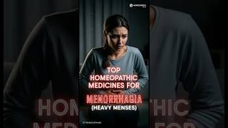 How to Treat Menorrhagia (Heavy Menses) Naturally | Best Homeopathic Remedies #Shorts #ShortsFeed How to Treat Menorrhagia (Heavy Menses) Naturally | Best Homeopathic Remedies #Shorts #ShortsFeed