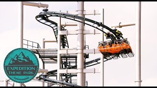 The History Of The Most Hated Flying Coaster - Hero/Tomb Raider | Expedition Theme Park