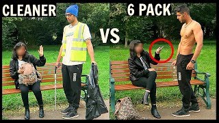 Download Lagu CLEANER vs 6 PACK Picking Up Girls (SOCIAL EXPERIMENT) MP3